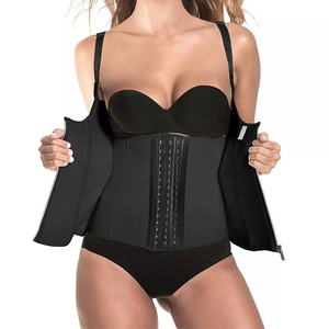 Oem Trọng lượng giảm cân eo Cincher công ty kiểm soát Shapewear cao linh hoạt Body <span class=keywords><strong>Shaper</strong></span> cho sexy tự nhiên đường cong cơ thể corset eo huấn luyện viên - Product Image 5