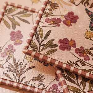 Posavasos de Cuero de Diseño Moderno, 300 mm de Diámetro, Logotipo Personalizable, Cuero Genuino de Alta Calidad, Costuras Finas para un Acabado Elegante - Product Image 6