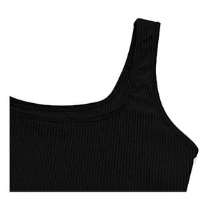 Omen's asasual olours ibibbed roropped ank OP con leleeveless rorop OP holop holesale YM ear Lim oooose rorop OP ASIC IIB nnit - Product Image 2