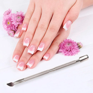 Empujador de uñas de belleza de nuevo estilo 2025 accesorio de removedor de cutículas antideslizante con hoja curva para arte de uñas para uso de dedos - Product Image 6