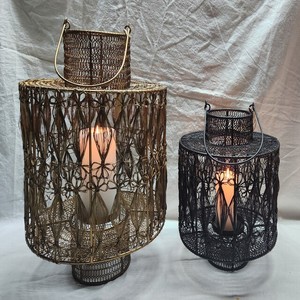 Handmade Iron <b>Candle</b> <b>Holder</b> High Quality Vintage Style Tabletop <b>Lantern</b> Home Christmas Decor Metal <b>Candle</b> <b>Holders</b> & Jars - Product Image 1