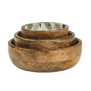 Natural <b>Mango</b> <b>Wood</b> Serving <b>Bowl</b> Set Snack Dry Fruits Countertop Decorative <b>Bowl</b> Kitchen Living Room Home Decor & Gifts Use <b>Bowl</b> - Product Image 6