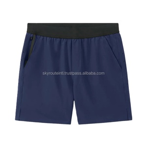 Shorts actifs antistatiques de haute qualité Protection solaire Shorts extensibles à 4 voies pour les activités de plein air shorts pour hommes - Product Image 3