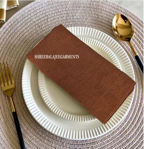 Hermosas Servilletas Cuadradas de Lino 100% Hechas a Mano, Reutilizables, Ecológicas, Orgánicas, Lavables a Máquina, Estilo Europeo, Accesorios Modernos - Product Image 2