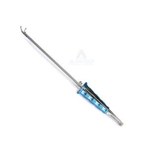Nœud thoracoscopique niveau/poussoir 5mm arbre, avec verrouillage, 6.75 ''(17cm), poignée ronde, 11.75''(30cm) kit de chirurgie ciseaux chirurgicaux - Product Image 5