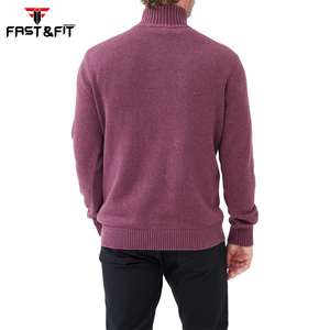 Venta caliente Suéter de invierno de los hombres por encargo Manga larga Estilo de la calle Cuello redondo Diseño liso - Product Image 2