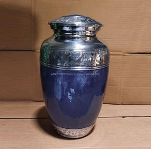 Urna Funeraria de Latón de Alta Calidad para Cenizas Humanas o de Mascotas, Urna Conmemorativa Grabada, Estilo Americano, Multicolor, Artículos Funerarios - Product Image 6