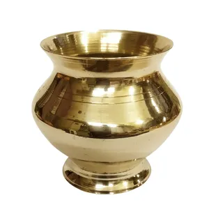 最佳厨房收藏配件黄铜Lota专为寺庙印度教宗教用途最新Pooja Lota优质