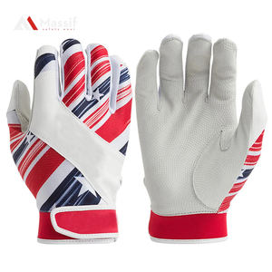 ถุงมือหนังแบบนิ่มสำหรับทีมกีฬาพิมพ์ลายหลากสี - Product Image 6