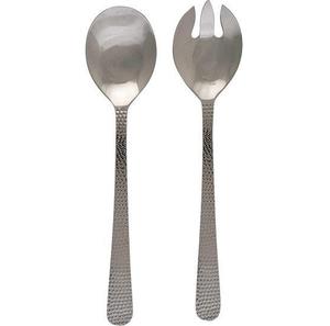 Couverts de service à salade en métal fini brillant nouveau style moderne fait main pour servir les légumes - Product Image 1