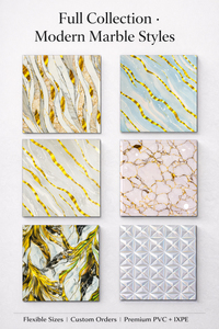 Collection d'autocollants muraux en <span class=keywords><strong>marbre</strong></span> personnalisés |   Plus de 75 modèles |   Autocollant et imperméable - Product Image 2
