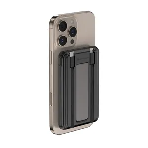 พาวเวอร์แบงค์แม่เหล็ก Redwood ความจุ 5000mAh ของขวัญส่งเสริมการขายที่ยั่งยืน - Product Image 5