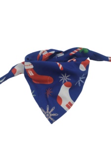 Adjustable Polyester Pet Neck <strong>Collar</strong> Summer <strong>Dog</strong> and Cat Bandana with Printed Animal Solid Triangle Towel Saliva Cleaning Scarf - Product Image 5