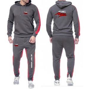 2025 hombres primavera Otoño Invierno último diseño sudaderas con capucha pantalones de chándal conjuntos deporte traje Casual - Product Image 1