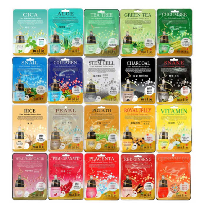 Korean daily facial skin care products