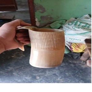 Taza de Cuerno Natural Hecha a Mano de Alta Calidad con Superficie Pulida Lisa y Mango Cómodo, Taza Perfecta para Beber de la India - Product Image 4