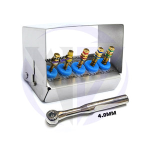 Artículos favoritos de la industria que venden Wenquar Kit de expansor de hueso de implante Dental 5/Uds tornillos con llave herramientas quirúrgicas de 4,0mm - Product Image 1