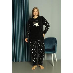 Stagione 2023/2024 autunno/inverno giama in pile di grandi dimensioni con colletto tondo da donna 3400