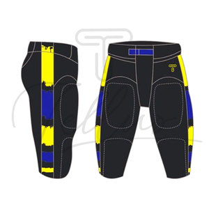 Uniforme de Fútbol Americano de Alta Calidad de 16 Paneles con Mangas Cortas, Diseño Impreso, Logotipo Personalizado, Material 100% Poliéster - Product Image 3