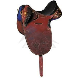 Tapis de selle en cuir véritable et selles de course Western abordables Fournitures d'équitation de haute qualité Doublure chaude - Product Image 6