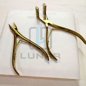 Kit d'outils d'extension de cheveux en couleur plasma dorée avec accessoires personnalisés pinces pinces aiguilles C anneaux de séparation de cheveux - Product Image 6