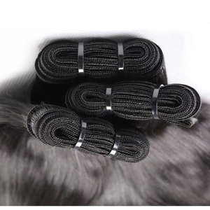 Extensions de cheveux indiennes Remy longues et bouclées pour femmes, vente en gros, finition brillante, double trame machine, aucun traitement chimique - Product Image 6