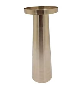 Portavelas de Metal de aluminio para decoración del hogar, soporte de vela de estilo clásico de Color negro mate Para Boda y Decoración de mesa - Product Image 5