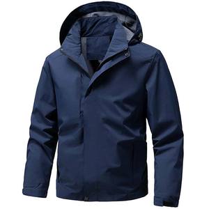 Veste Softshell pour homme, vêtement d'extérieur, veste imperméable, sport, vente en gros, 100% polyester, légère, coupe-vent - Product Image 1