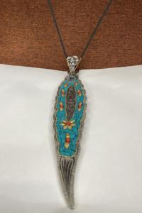 Quemador de incienso de larga duración, accesorio hecho a mano, chapado en plata, 9 pulgadas, último diseño - Product Image 3