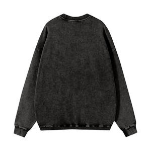 Camiseta Personalizada de Alta Calidad con Lavado Ácido Ecológico para Hombre, 100% Algodón, Camiseta Larga Holgada, Camiseta de Manga Larga con Lavado Ácido Personalizada - Product Image 5