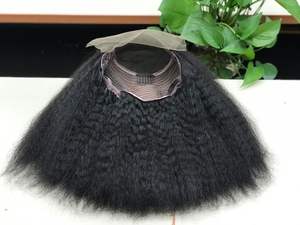 Extension de cheveux humains vierges vietnamiens Remy de haute qualité 18 pouces frontale avec perruque de dentelle transparente 4x4 au prix de gros - Product Image 5