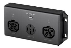Ecos flow 2x Delta Pro Ultra Powerstations and 50 Amp Hub Kit - 14.4kW AC Output - Featuring 2x 400W <b>Foldable</b> <b>Solar</b> <b>Panels</b> 1 Li - Product Image 5