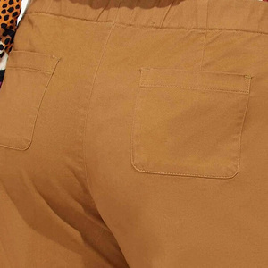 JAROGI <span class=keywords><strong>KAKI</strong></span> donna cotone Casual aderente gamba apertura divisa <span class=keywords><strong>pantaloni</strong></span> a vita alta <span class=keywords><strong>pantaloni</strong></span> Casual ufficio donna <span class=keywords><strong>pantaloni</strong></span> Palazzo - Product Image 3