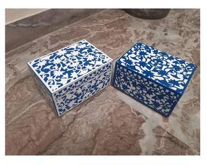 กล่องใส่เครื่องประดับทำจากไม้ม็อบทำจากเรซินดีไซน์ทันสมัยงานหัตถกรรมคุณภาพสำหรับจัดเก็บและให้เป็นของขวัญ - Product Image 4