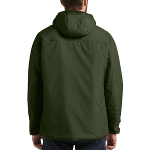 Chaqueta acolchada larga de invierno frío de diseño personalizado OEM con capucha chaqueta cálida a prueba de viento para hombres de alta calidad - Product Image 4