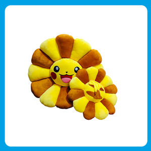 Adorable peluche Pikachu en coton doux, jouet en peluche personnalisé, cadeau écologique pour les enfants et les fans, petite taille, rembourrage en coton PP - Product Image 2