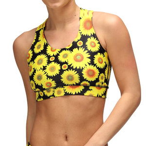 Sujetador deportivo sin costuras más vendido para mujer Sujetador de yoga transpirable con ajuste elástico Ropa activa cómoda para entrenamiento de gimnasio - Product Image 1