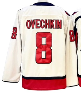 Nuevo estilo OEM personalizado jugadores profesionales poliéster malla hockey sobre hielo Jersey para hombres hecho a medida hielo Hokey Jersey para hombres - Product Image 6