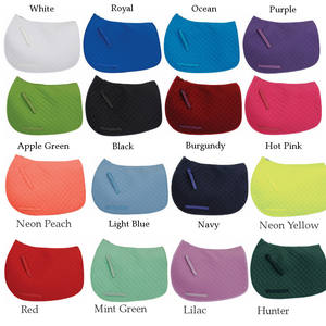 Almohadilla de sillín de bolsillo para caballos, bolsillos acolchados de doble cara, colores surtidos, producto ecuestre - Product Image 3