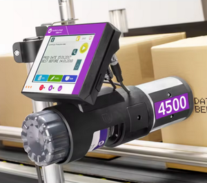 Impresora de inyección de tinta digital de caracteres grandes Markem Imaje 4500, lista para envío, impresión de números de lote en cajas. - Product Image 2