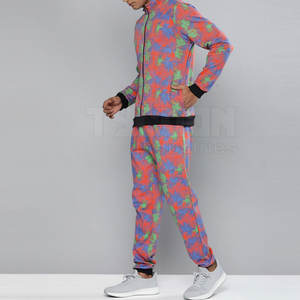 Survêtement de sublimation pull 100% coton personnalisé surdimensionné Survêtement de sublimation pour usage extérieur - Product Image 2