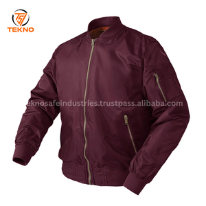 Chaqueta de bombardero transpirable para hombre de etiqueta privada Chaquetas de bombardero de uso al aire libre al mejor precio Chaquetas de bombardero transpirables para hombre Servicio OEM - Product Image 2