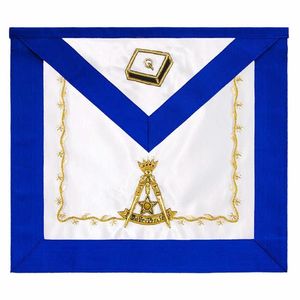 Tablier de rite écossais degré en cuir symbolique rouge avec des frontières dorées Regalia Master Masons Tablier maçonnique fait à la main - Product Image 6