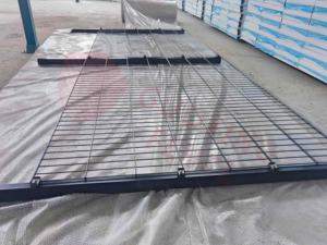 Panneau complet de clôture 2D 8/6/8, couleur RAL 7016, <span class=keywords><strong>hauteur</strong></span> 2 m, assemblage facile, galvanisé, antirouille, directement des usines du Hebei - Product Image 5