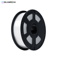 Filament PLA Elyarchi haute précision 1,75 mm transparent noir/blanc/gris, matériaux d'impression, filamento para impressora 3D