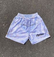 Shorts en satin et maille unis, longueur genou, pour l'été, 100% nylon, écologiques, impression numérique OEM, imperméables, séchage rapide, respirants
