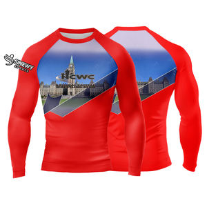 Rashguard respirant personnalisable pour hommes, séchage rapide, personnalisable, pour la salle de sport, l'entraînement, le grappling - Product Image 3