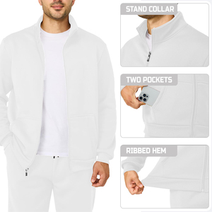 Ensemble de survêtement de jogging décontracté respirant pour homme, idéal pour l'hiver, grande taille, qualité supérieure, pour le sport - Product Image 5