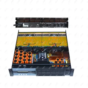 China novo produto pro para concerto áudio palco alto-falante sistema de som 4000w stereo dsp rede amplificador de potência