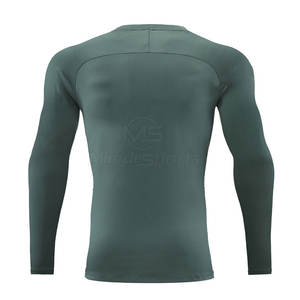 Gym Fitness Wear Chemises de compression pour hommes Vêtements d'entraînement Chemises de compression pour hommes par sublimation - Product Image 2